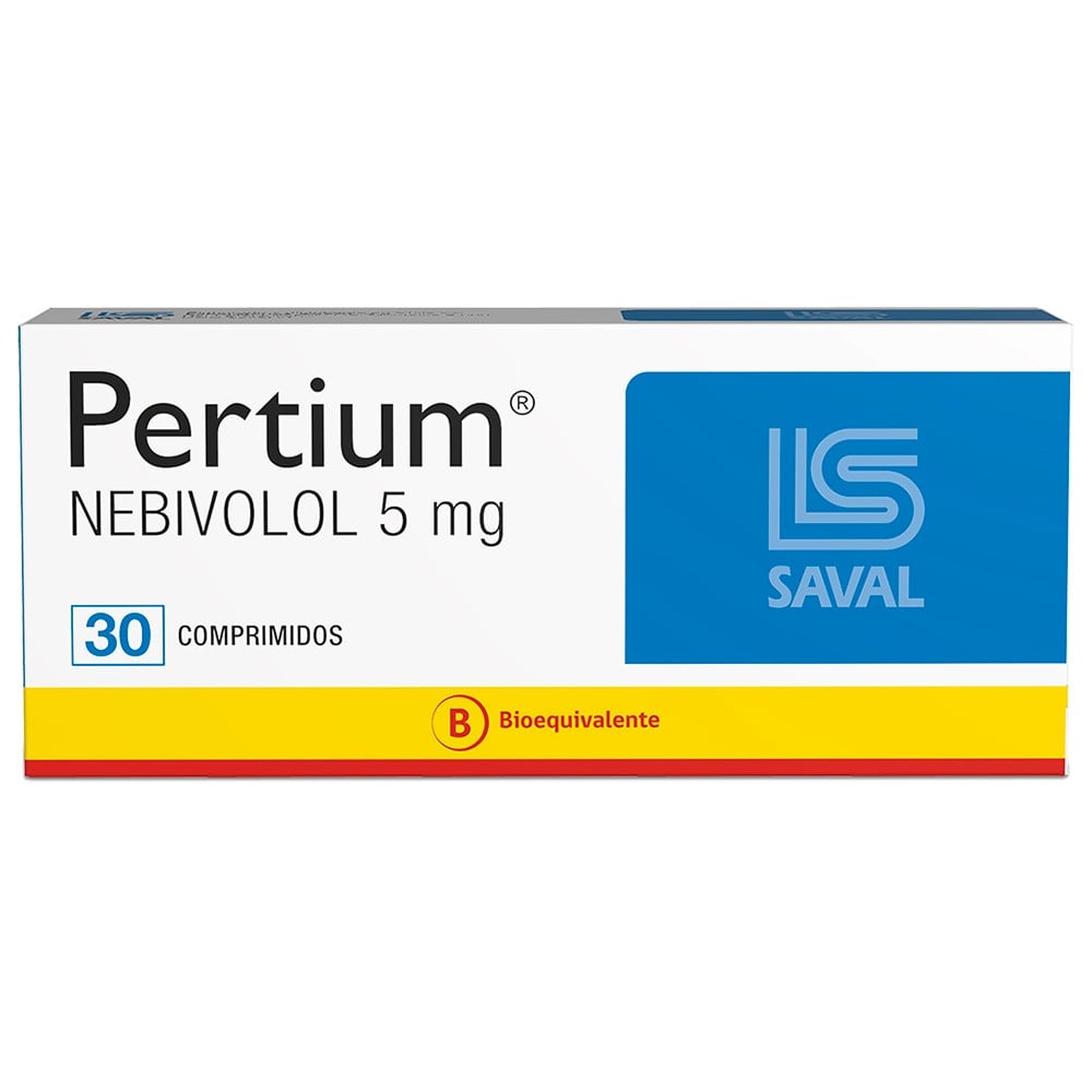 Pertium Nebivolol 5 mg 30 Comprimidos