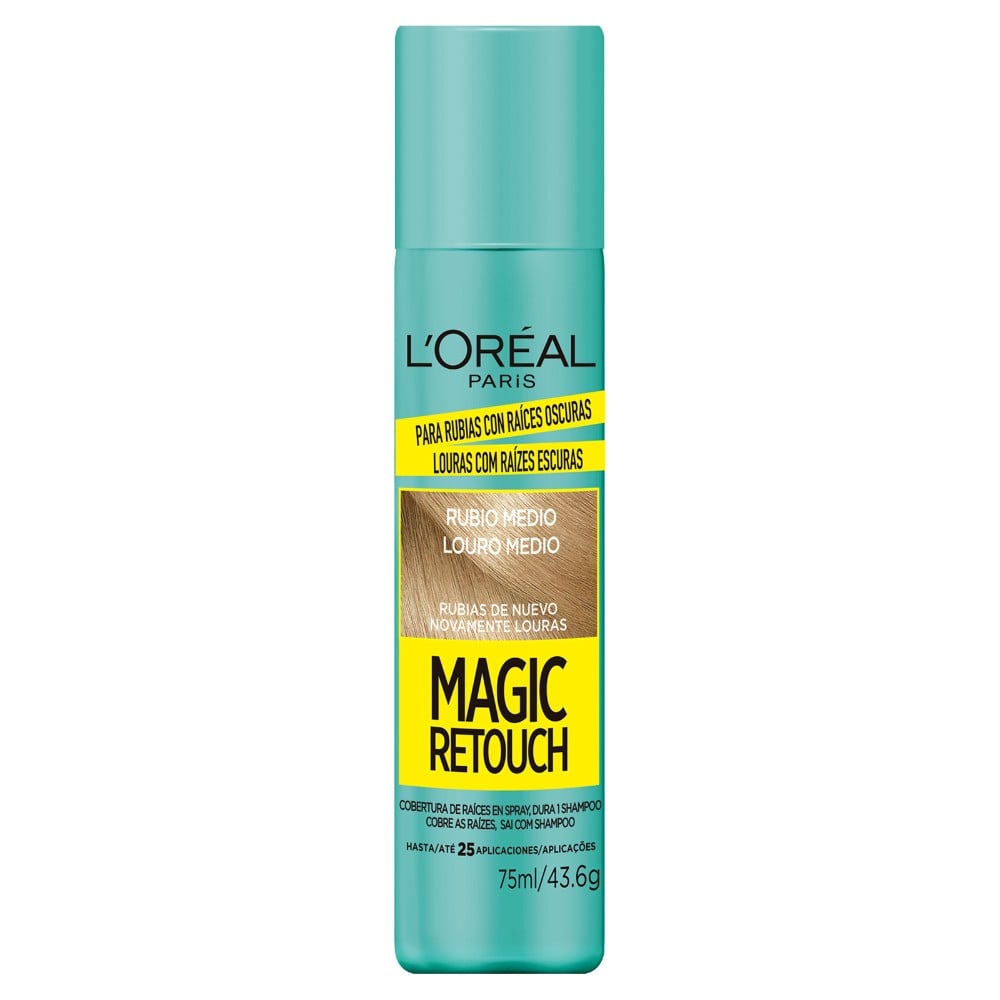 Spray Retocador de Raiz Temporal Dark Roots Rubio Oscuro