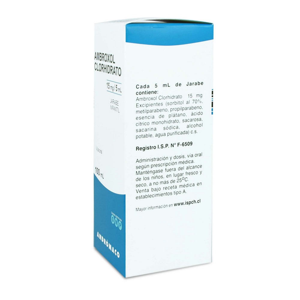 Ambroxol 15 mg/5mL Jarabe 100 mL | Farmacias Cruz Verde