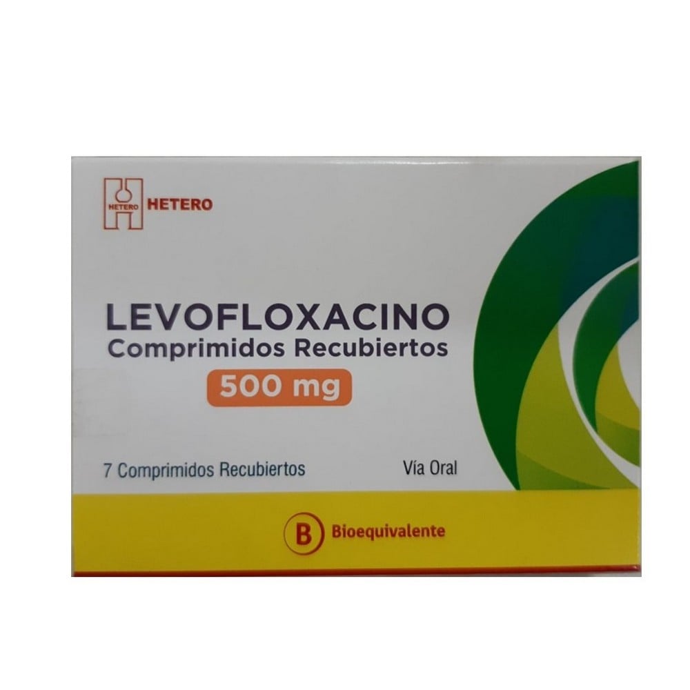 Levofloxacina 500 mg 7 Comprimidos | Farmacias Cruz Verde