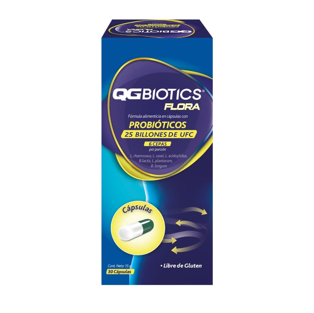 Qgbiotics Flora 30 Capsulas