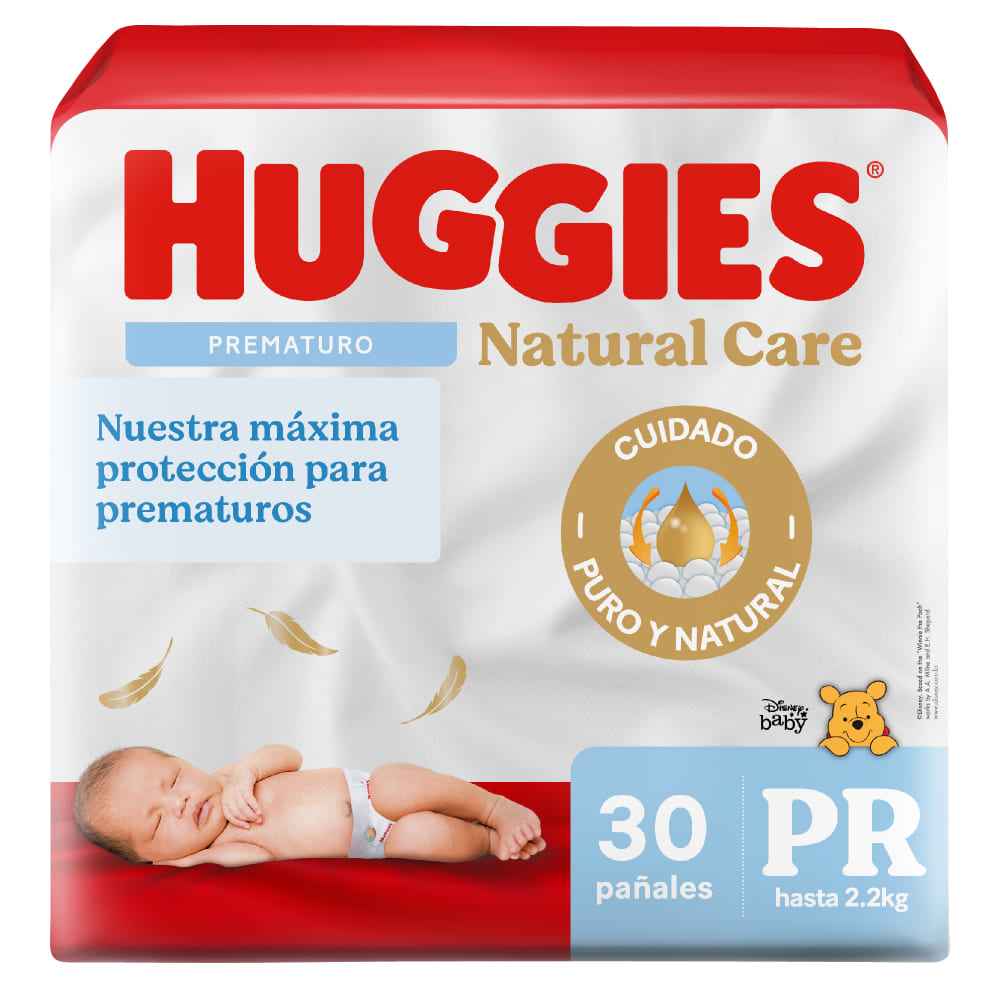 HUGGIES PREMATURO 30 UNID.