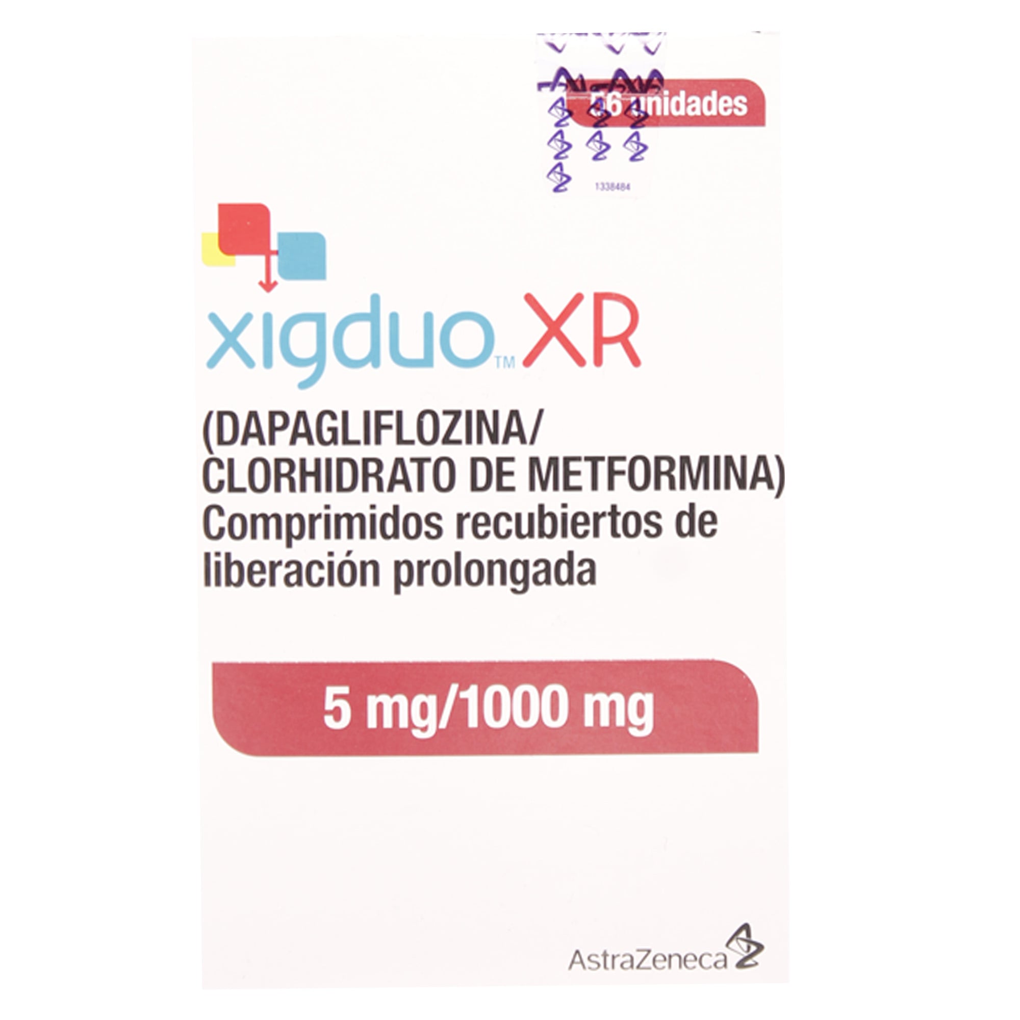Xigduo XR Dapagliflozina 5 mg 56 Comprimidos