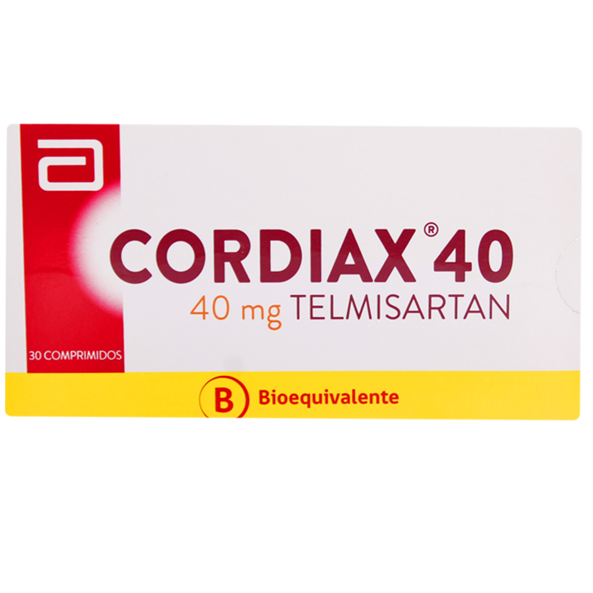 Cordiax Telmisartan 40 Mg 30 Comprimidos Farmacias Cruz Verde 