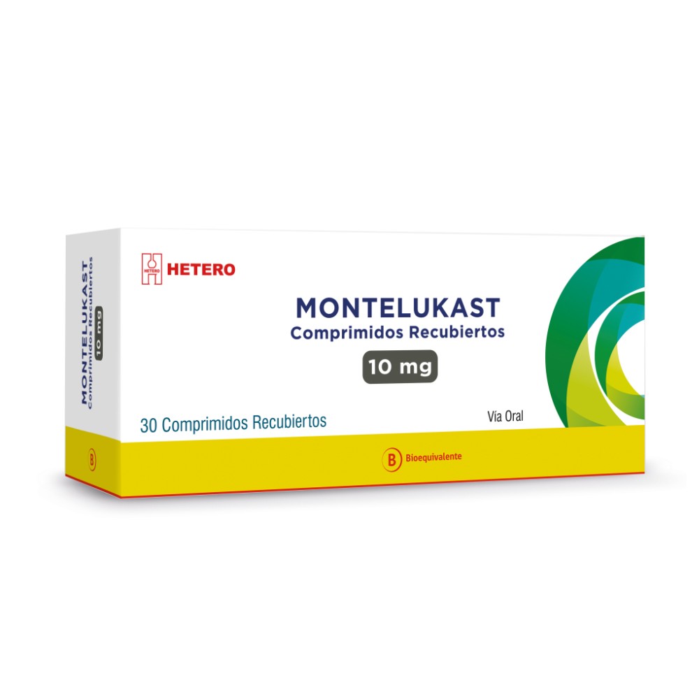 Montelukast 10 Mg 30 Comprimidos Recubiertos Cruz Verde Montelukast 10 Mg 30 Comprimidos Recubiertos Cruz Verde