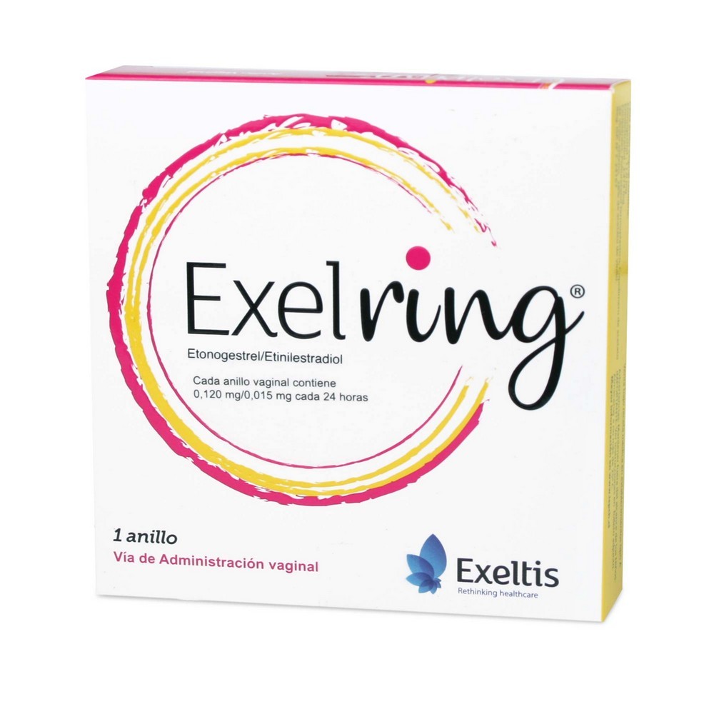 Exelring mg 0,015 mg Vaginal | Farmacias Cruz Verde