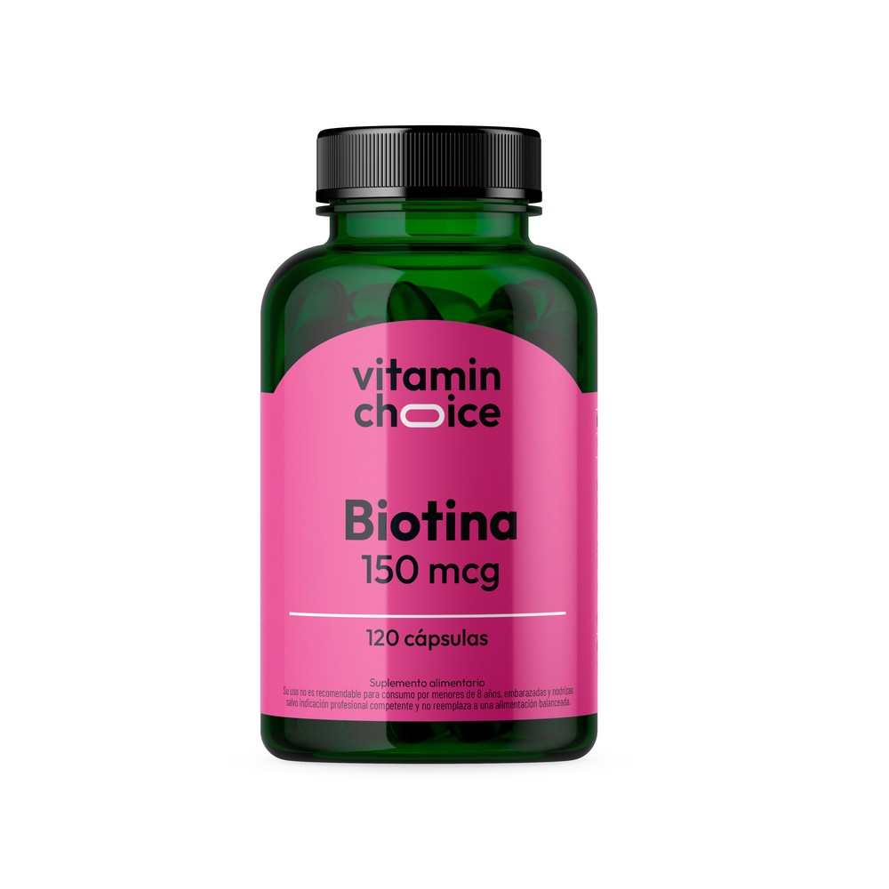 Biotina 150 Mcg 120 Cápsulas