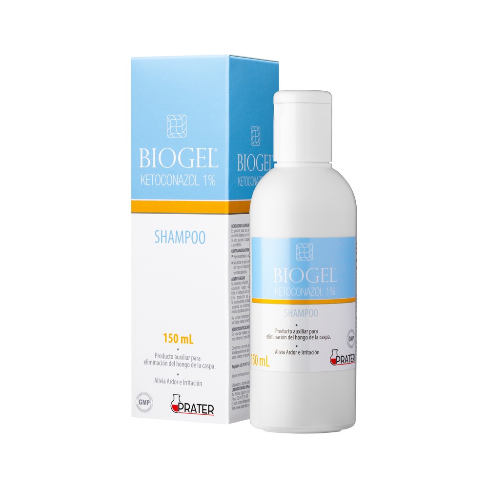Biogel Shampoo Ketoconazol 1% 150 mL