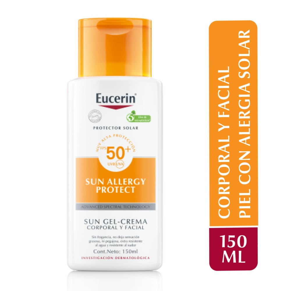 Protector Solar Crema Alergias Solares FPS50 150ml