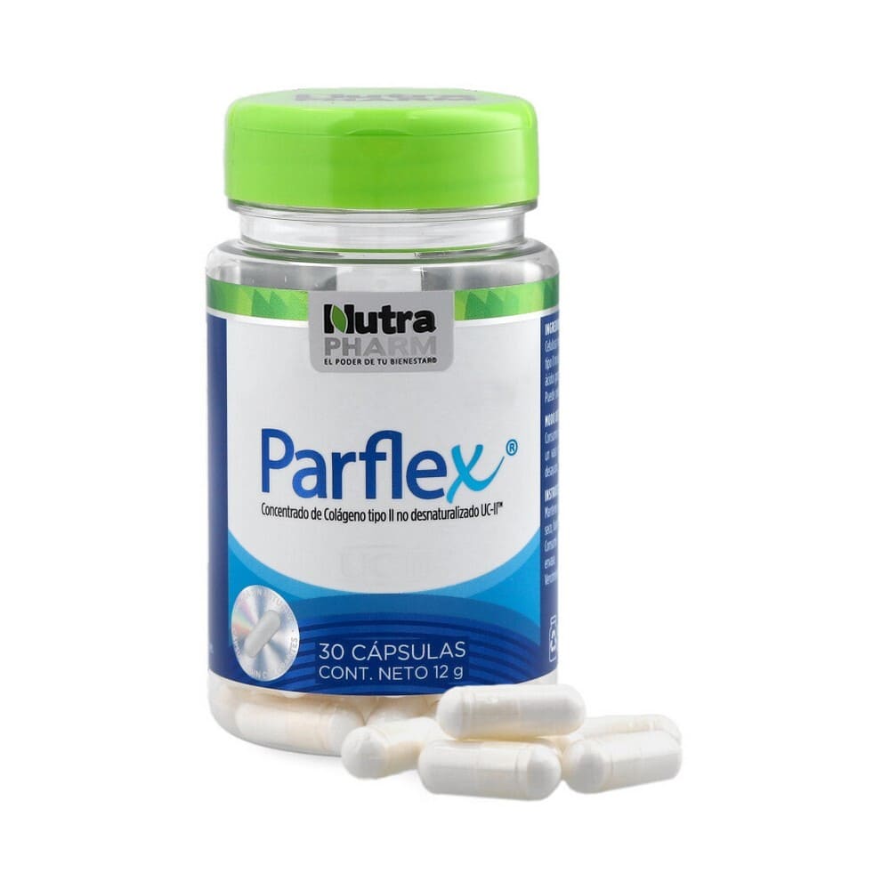 Parflex Colageno 10 mg 30 Cápsulas Cruz Verde