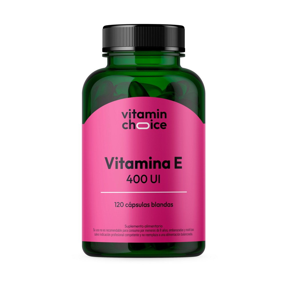 Vitamina E-400 UI 120 Cápsulas