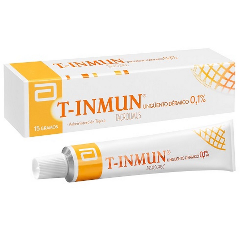 T-Inmun Tacrolimus 0,1% Ungüento Tópico 15 gr | Farmacias Cruz Verde