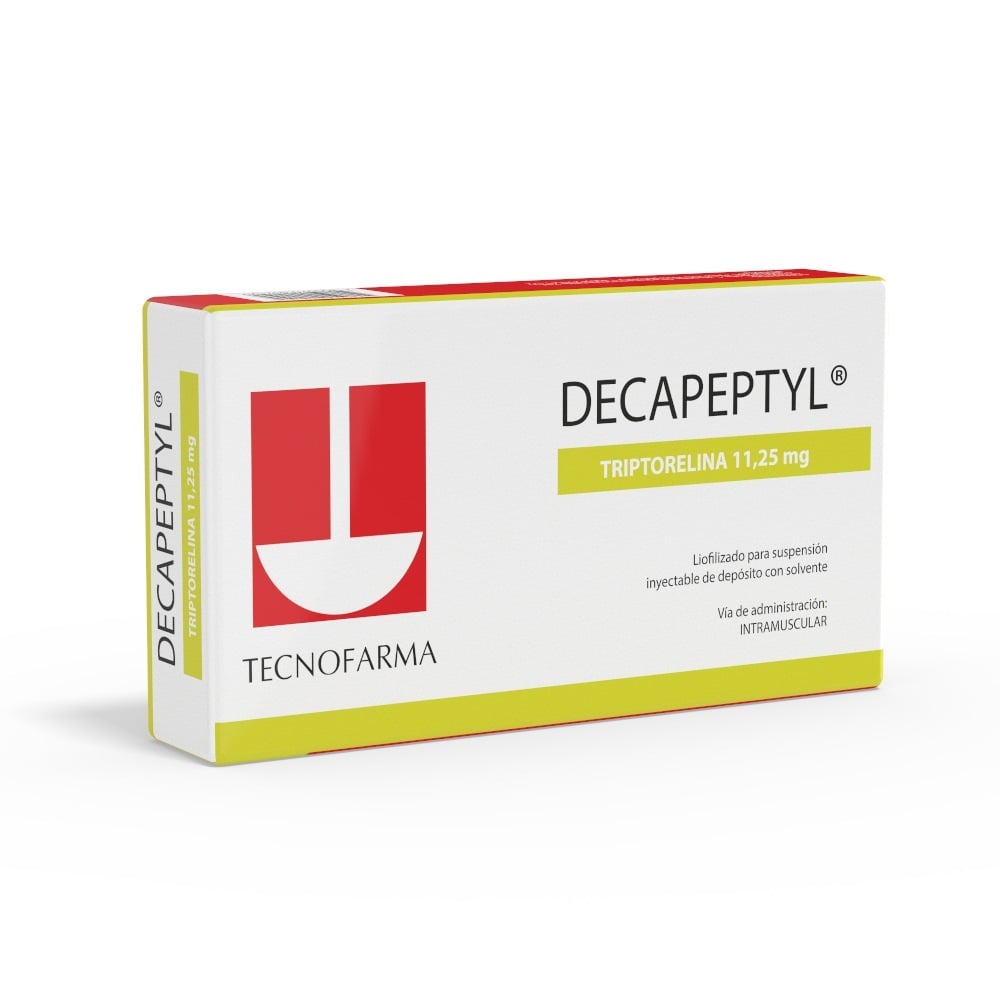 tirzepatide precio chile cruz verde Decapeptyl Triptorelina 22,5 mg para Suspension Inyectable 1 Frasco Ampolla  Liofilizado