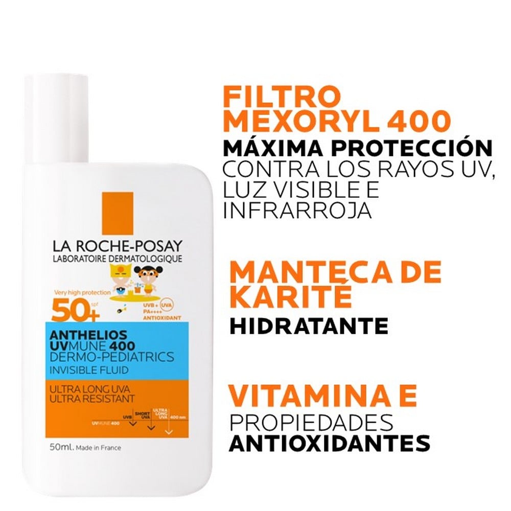 Protector Solar Dermo Protector Solar Niños Anthelios UV Mune 400 Dermo-Pediatrics Hydrating ...