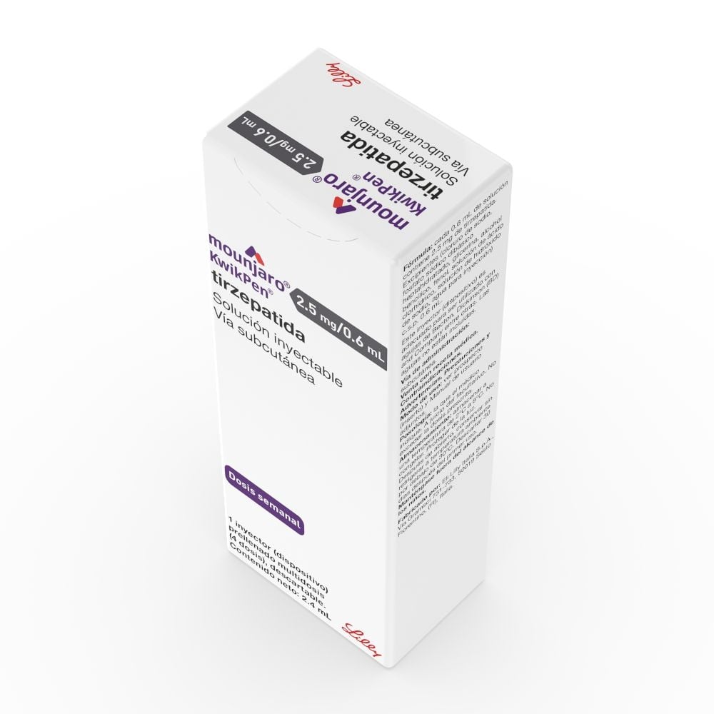 Mounjaro 2,5 Mg/0,6 Ml Solución Inyectable Kwikpen