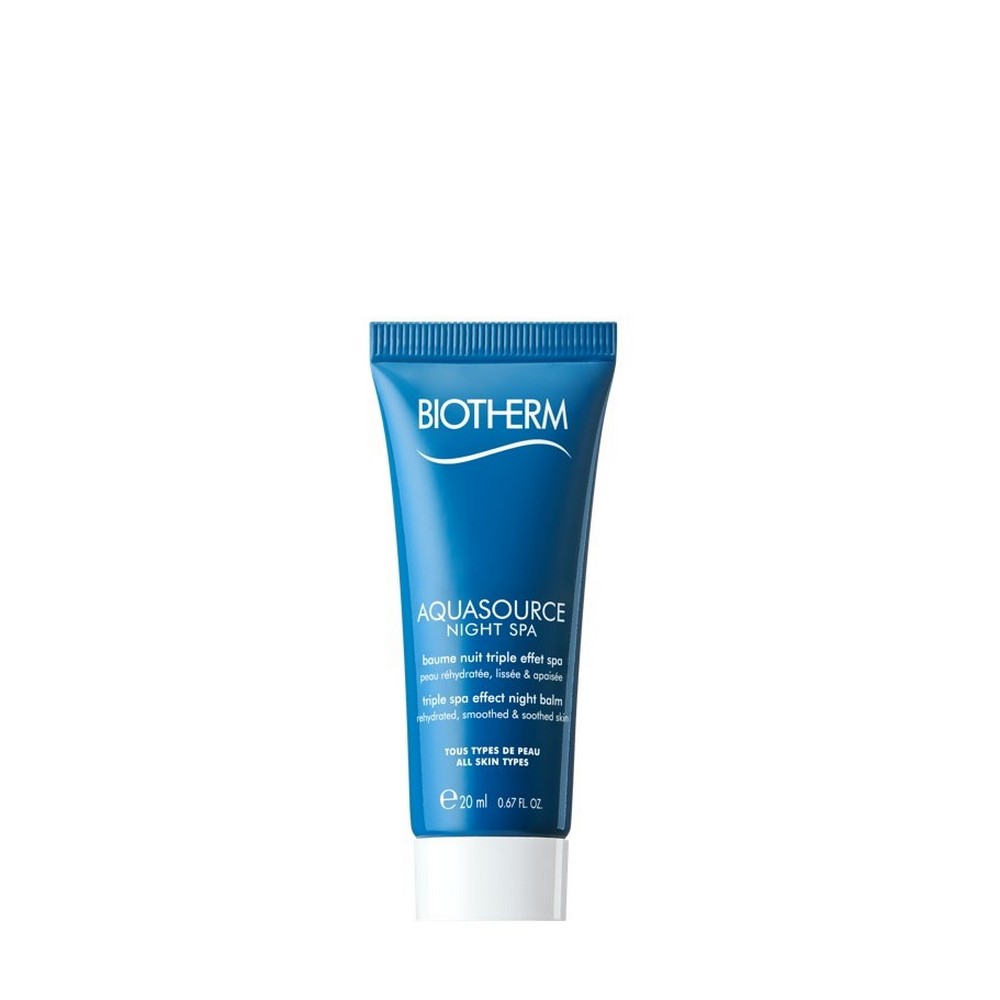 Biotherm Aquasource Gel 50Ml+Crema Night Spa 20Ml+Elixir 7Ml | Cruz Verde