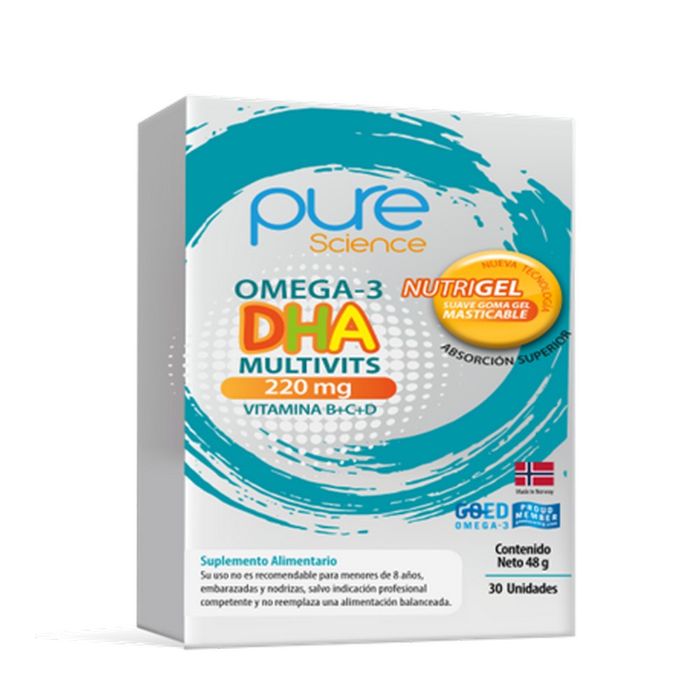 Purescience-dha-nutrigel-masticable