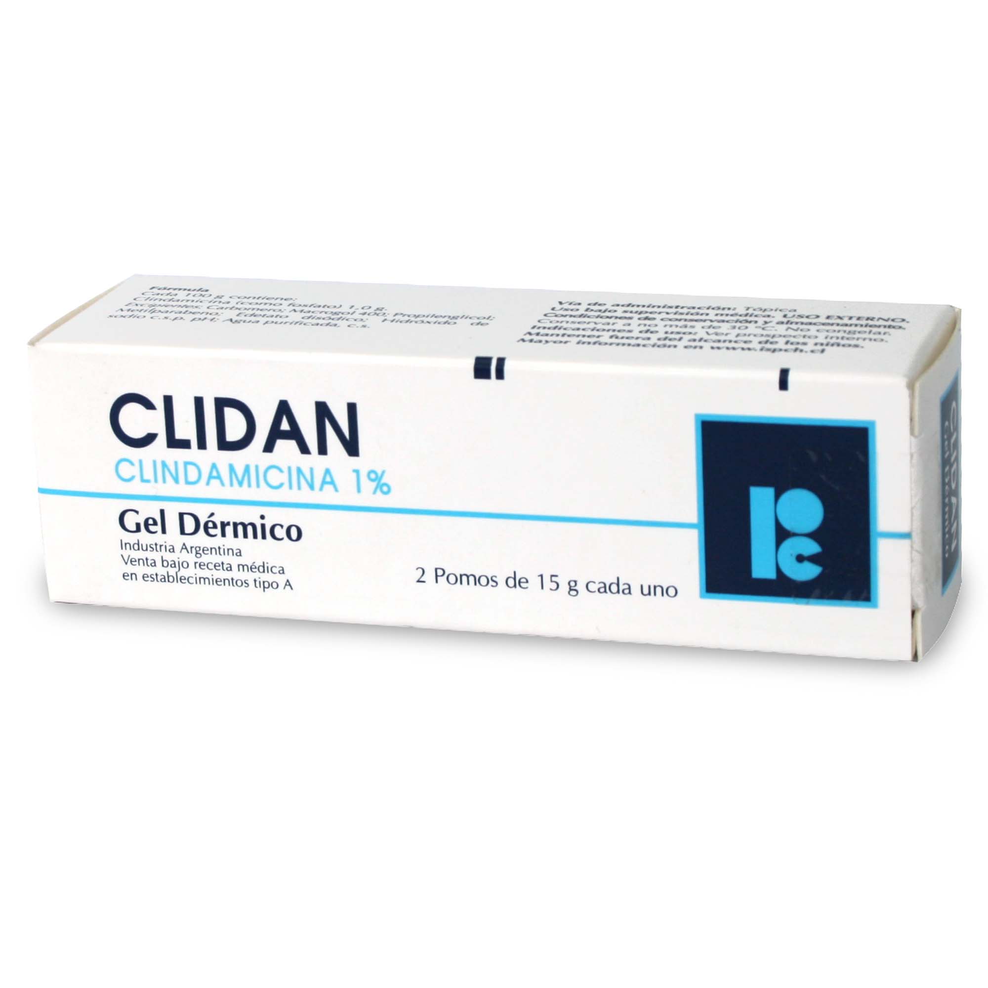 Clidan B Clindamicina 5 Gel Tópico 30 gr | Farmacias Cruz Verde