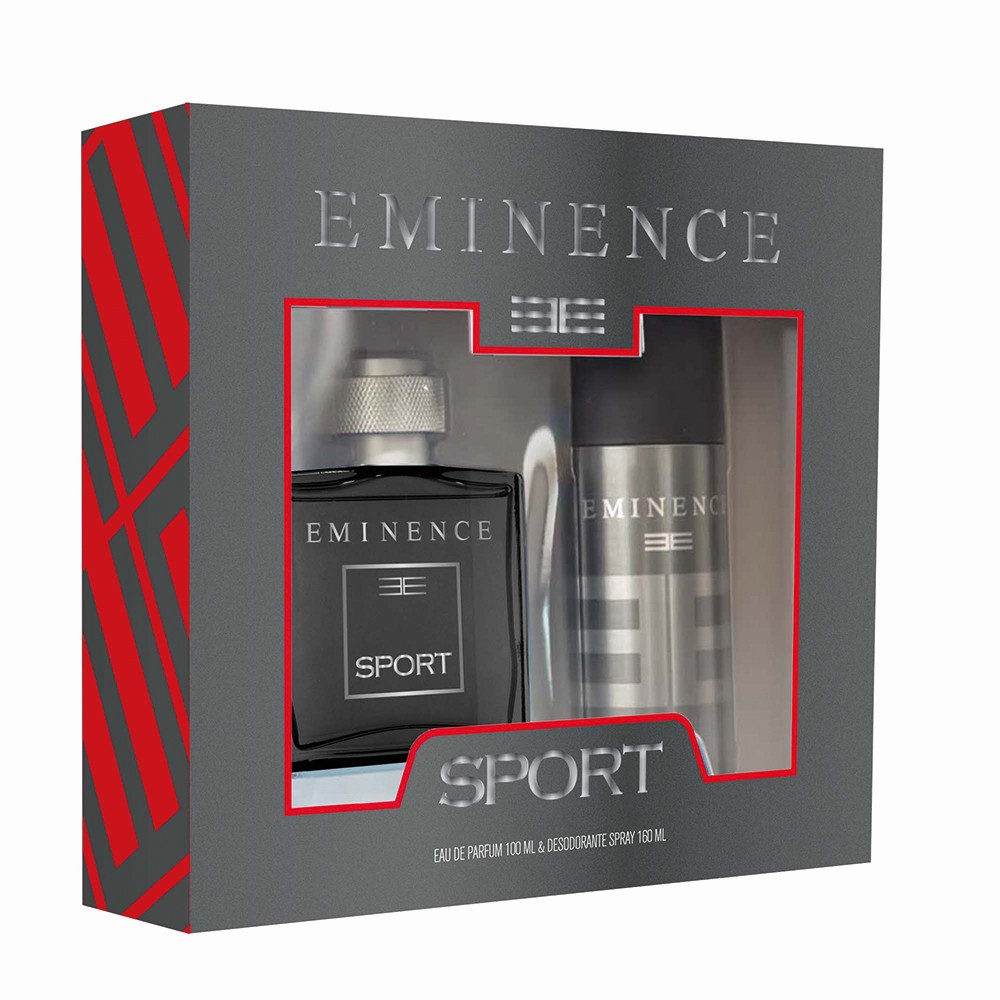 Set Sport Eau de Parfum 100 mL + Desodorante Spray 160 mL