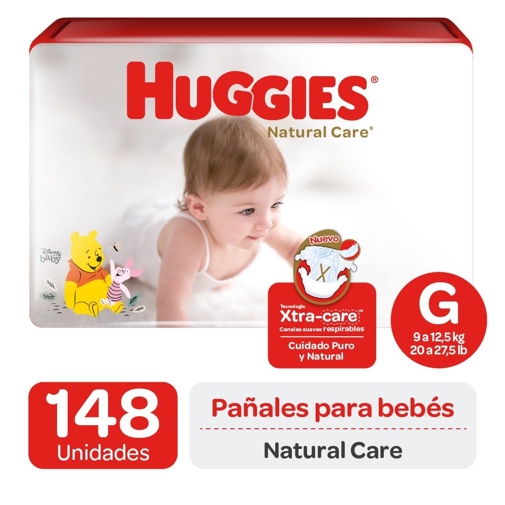 pañal huggies natural care g